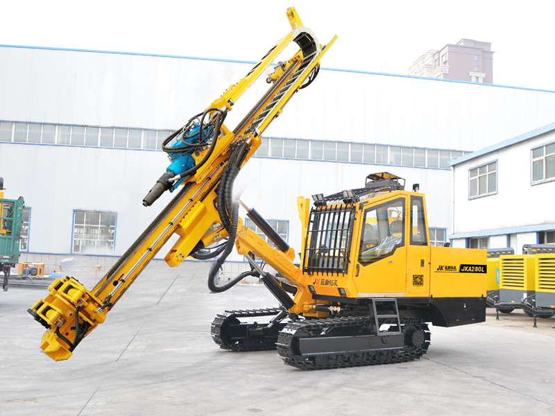 JKA-280L水氣兩用履帶式錨固鉆機